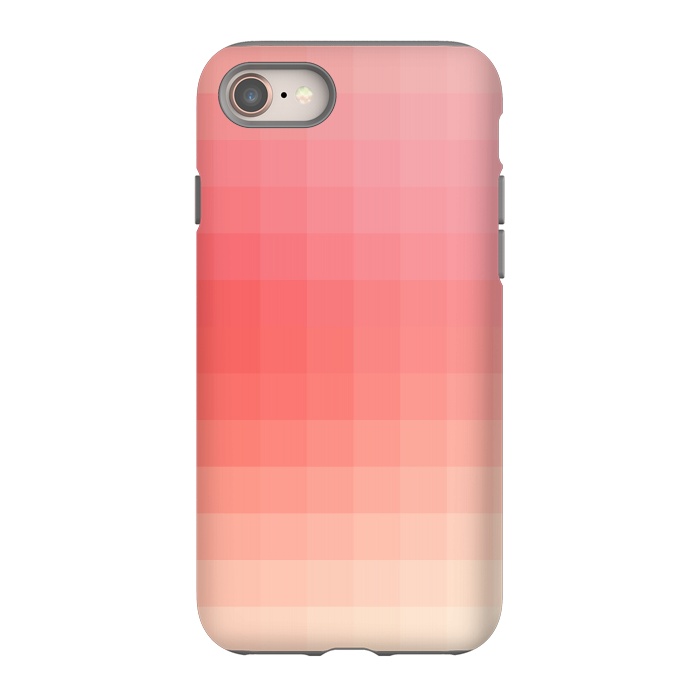 iPhone 8 StrongFit Gradient, Pink and White by amini54