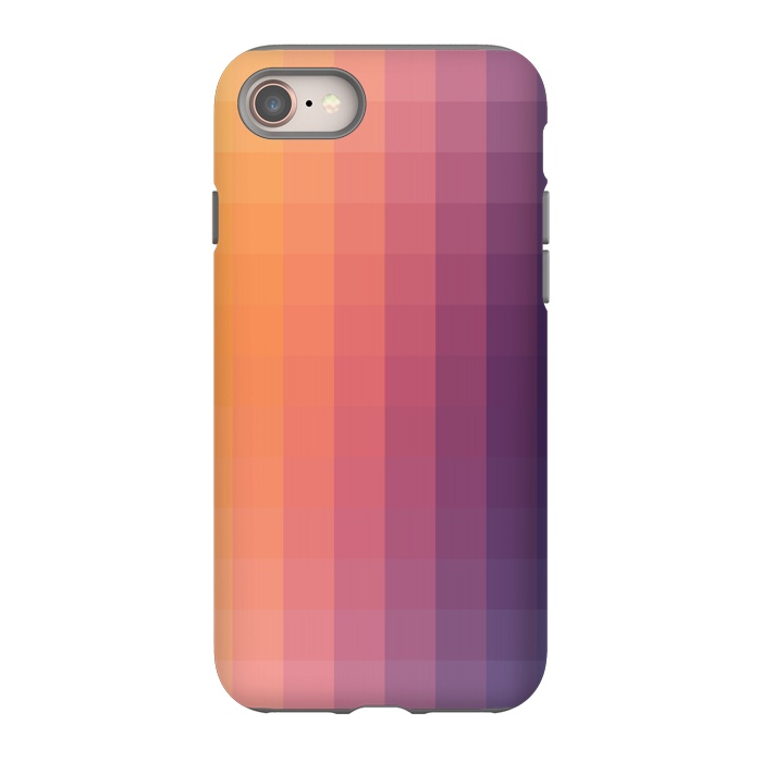 iPhone 8 StrongFit Gradient, Purple and Orange by amini54