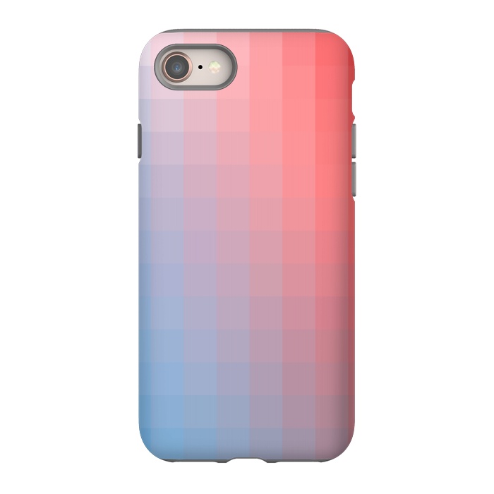 iPhone 8 StrongFit Gradient, Red, White and Blue by amini54