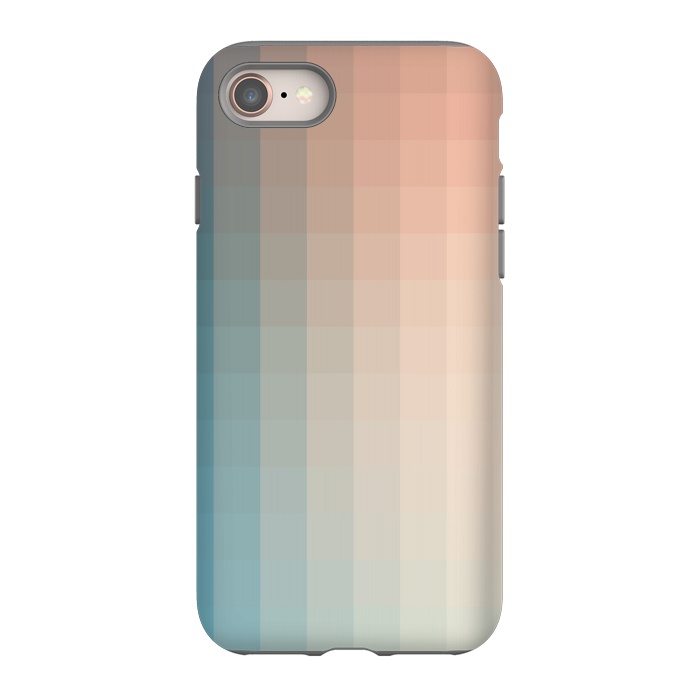 iPhone 8 StrongFit Gradient, Turquoise and Pink by amini54