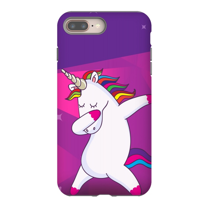 iPhone 8 plus StrongFit Unicorn by Carlos Maciel