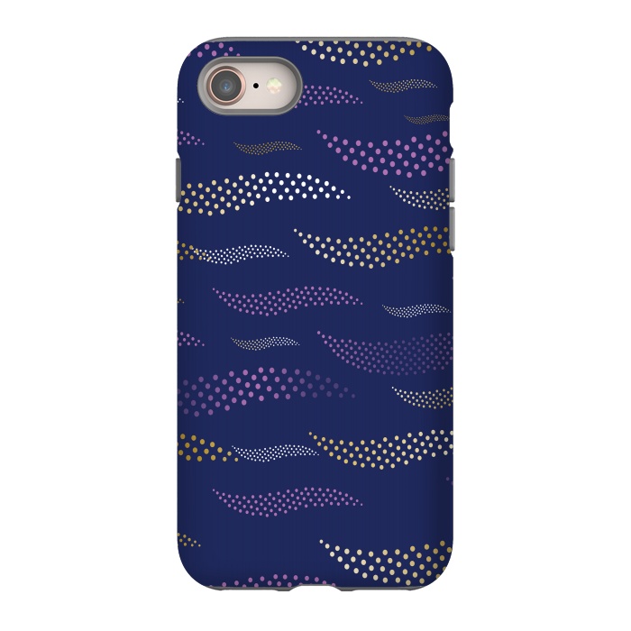 iPhone 8 StrongFit Waves / Tiger (stylized pattern) by Bledi