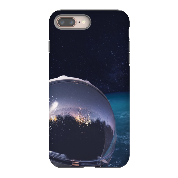 iPhone 8 plus StrongFit Spaceman by Carlos Maciel