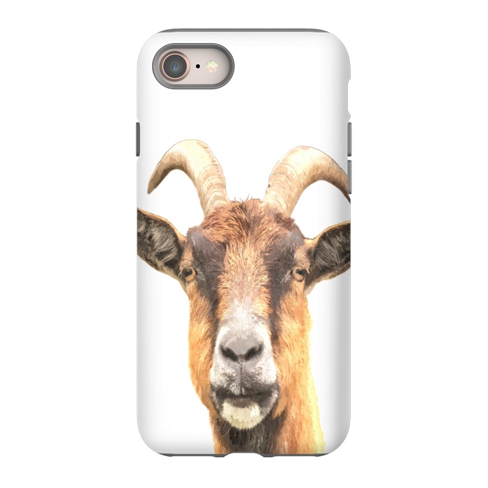 iPhone 8 StrongFit Goat Portrait by Alemi