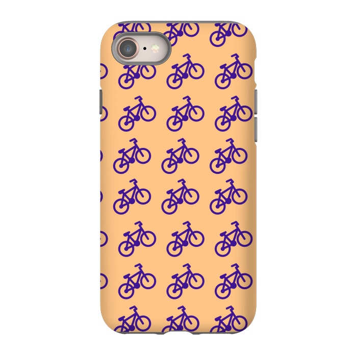 iPhone 8 StrongFit Bike Pattern 1 by Carlos Maciel