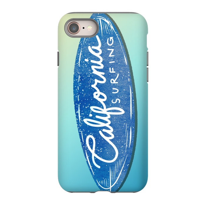iPhone 8 StrongFit California Surfing by Carlos Maciel