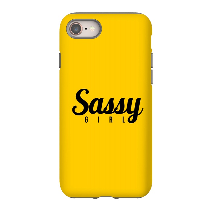 iPhone 8 StrongFit Sassy Girl by Dhruv Narelia