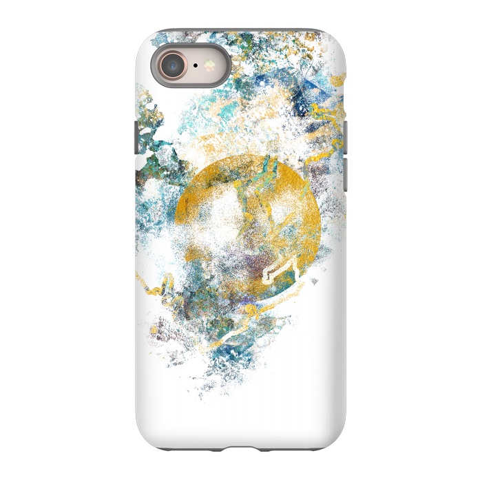 iPhone 8 StrongFit Nature's Call - Abstract Painting III by Art Design Works
