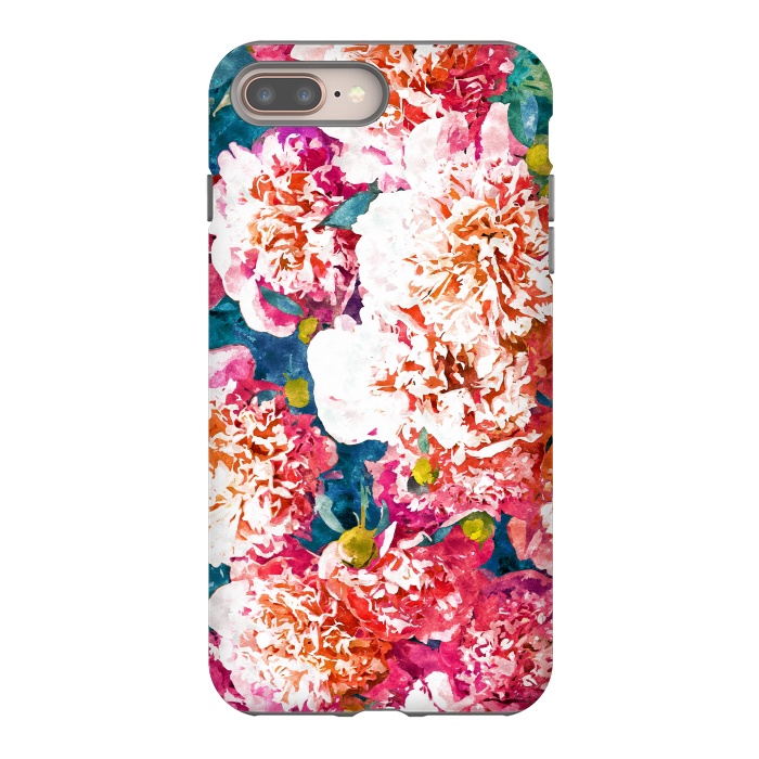 iPhone 8 plus StrongFit Blossoming Love by Uma Prabhakar Gokhale