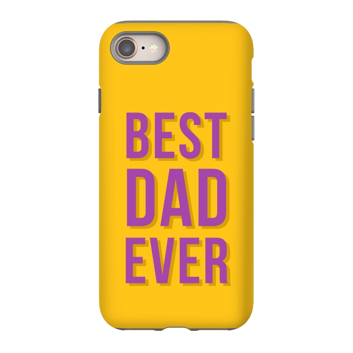 iPhone 8 StrongFit Best Dad Ever by Dhruv Narelia