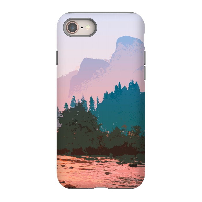 iPhone 8 StrongFit Peaceful World by Creativeaxle