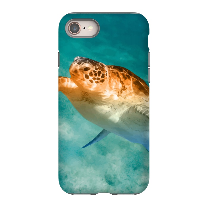 iPhone 8 StrongFit Turtle by Creativeaxle