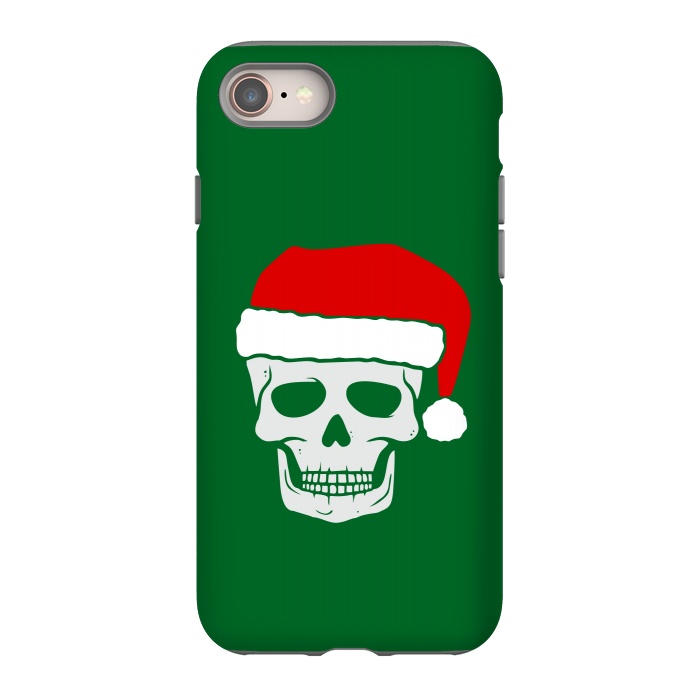 iPhone 8 StrongFit Santa Skull by Dhruv Narelia
