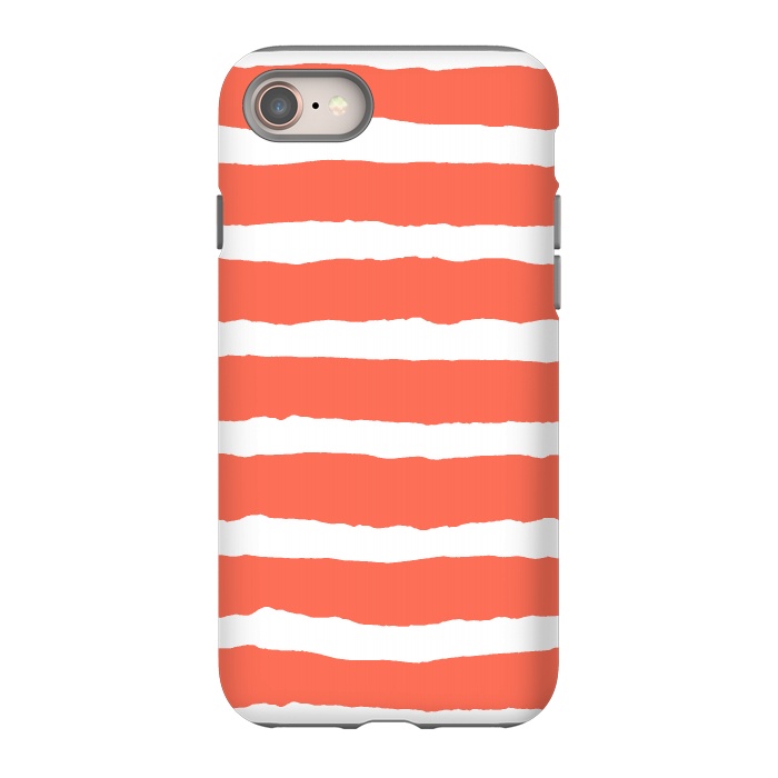 iPhone 8 StrongFit Raw Feel Stripes by Michael Cheung