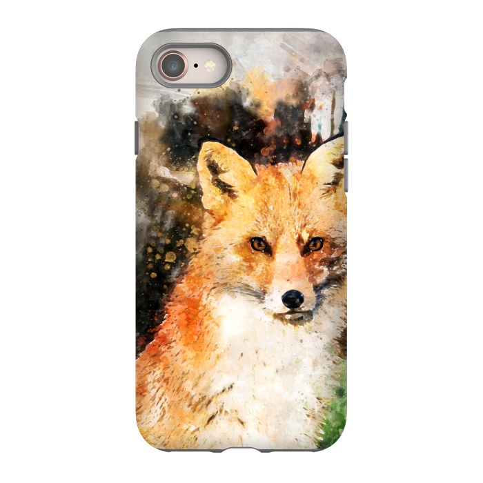 iPhone 8 StrongFit Clever Fox by Creativeaxle