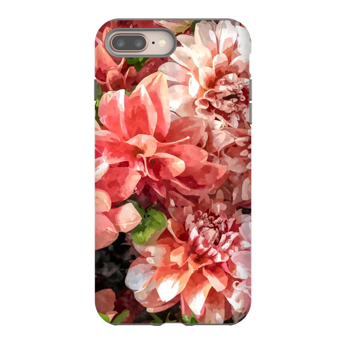 iPhone 8 plus StrongFit Beauty in Dahlia by Creativeaxle