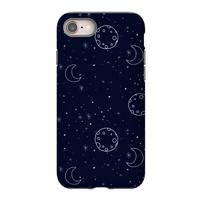 iPhone 8 StrongFit Moon and Stars by  Utart