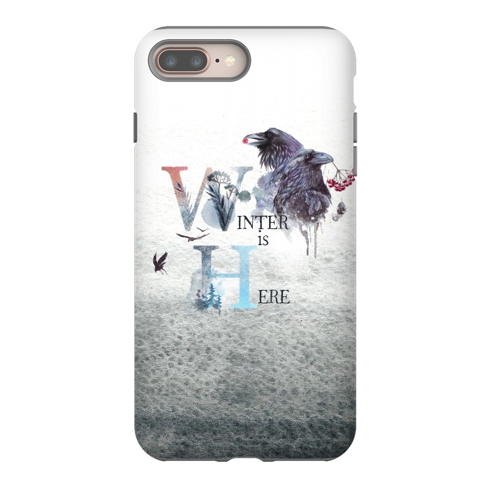 iPhone 8 plus StrongFit Winter is here by  Utart