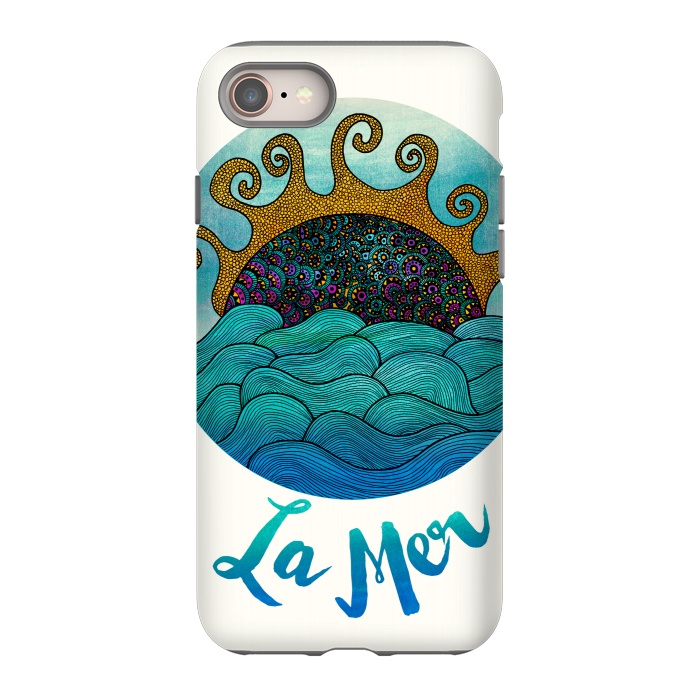 iPhone 8 StrongFit La Mer by Pom Graphic Design