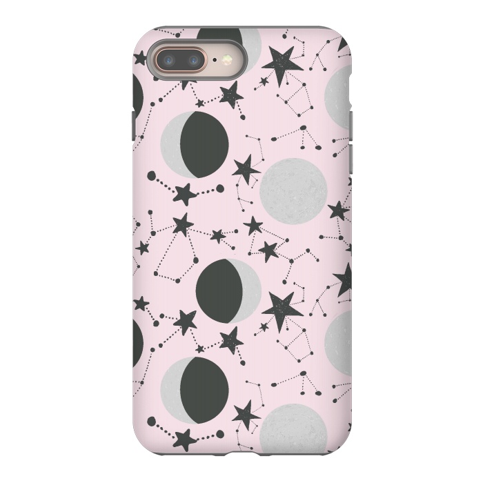 iPhone 8 plus StrongFit Moon and Stars Dance by  Utart