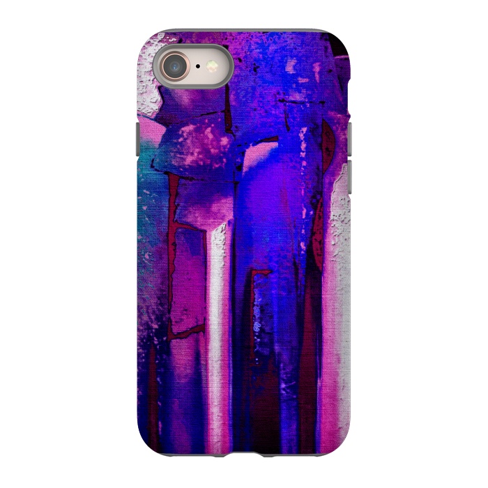 iPhone 8 StrongFit Purple Formation by Amira EL-Fohail
