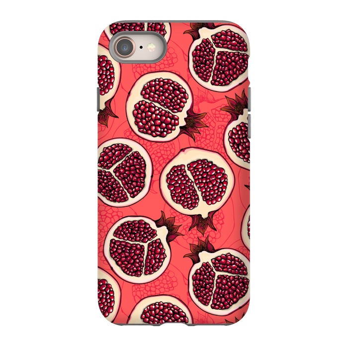 iPhone 8 StrongFit Pomegranate slices by Katerina Kirilova