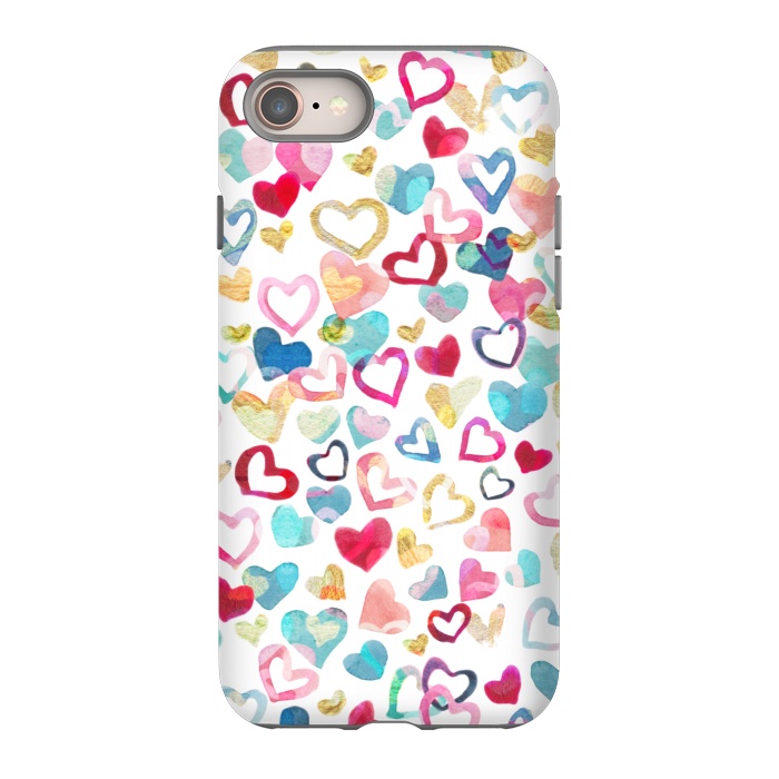 iPhone 8 StrongFit Painted Love by gingerlique