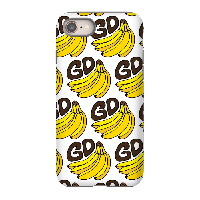 iPhone 8 StrongFit Go Bananas by Majoih