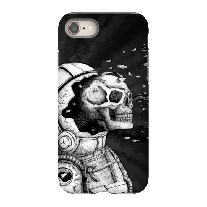 iPhone 8 StrongFit Among the Stars by Gringoface Designs