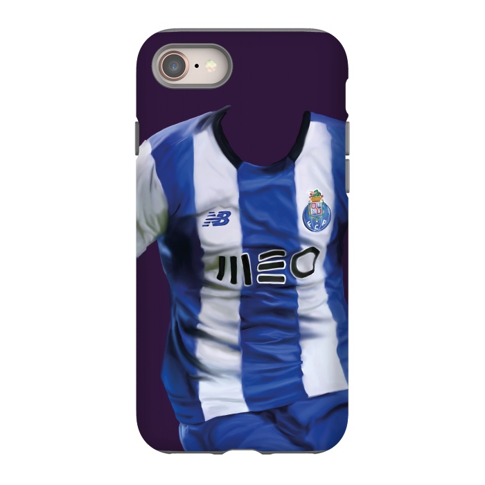 iPhone 8 StrongFit FC Porto Shirt by Carlos Maciel