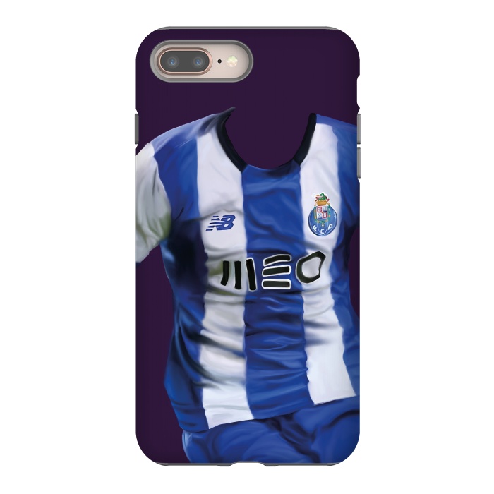 iPhone 8 plus StrongFit FC Porto Shirt by Carlos Maciel