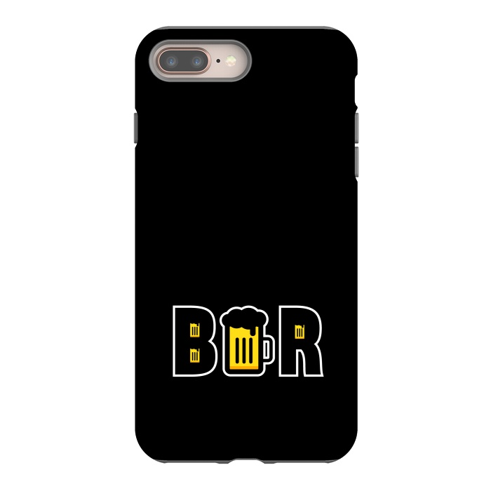 iPhone 8 plus StrongFit drink beer by TMSarts