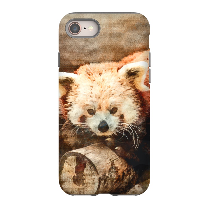 iPhone 8 StrongFit Red Panda by Creativeaxle