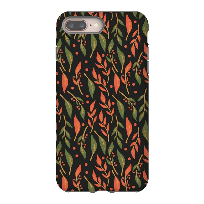 iPhone 8 plus StrongFit Vintage Floral Pattern 011 by Jelena Obradovic