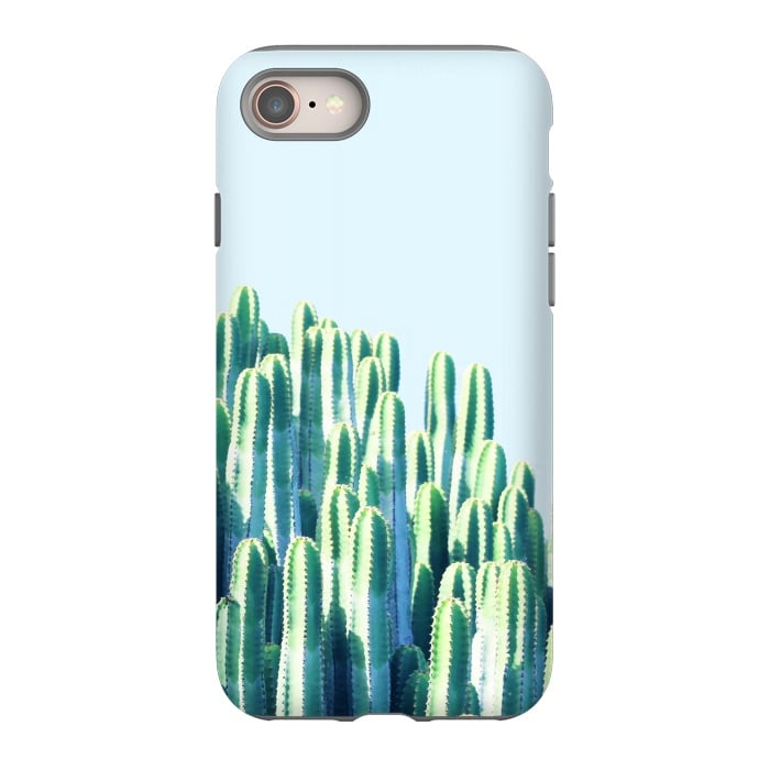 iPhone 8 StrongFit Cactus by the Sea by Uma Prabhakar Gokhale