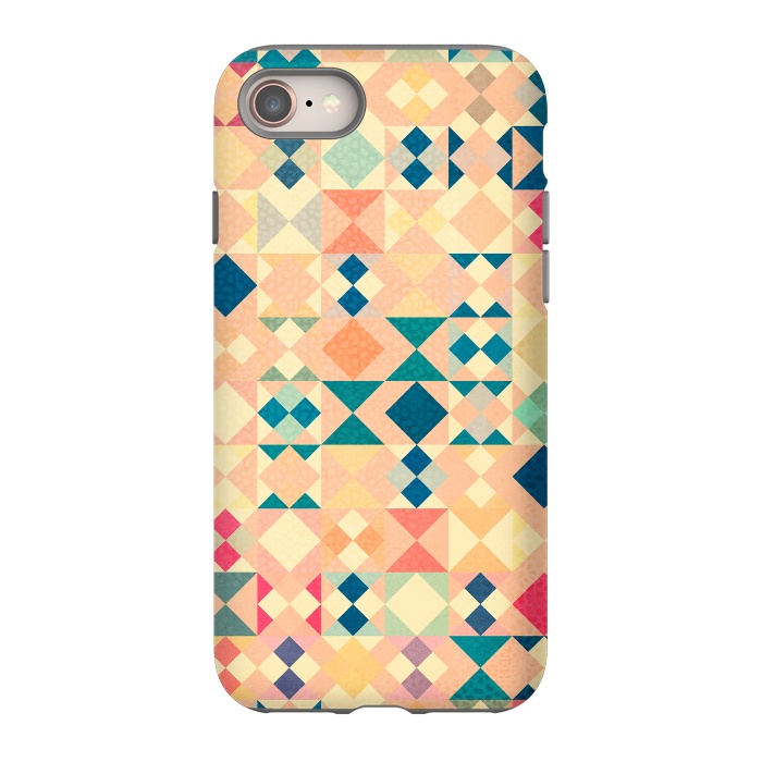 iPhone 8 StrongFit Vivid Pattern IV by Art Design Works