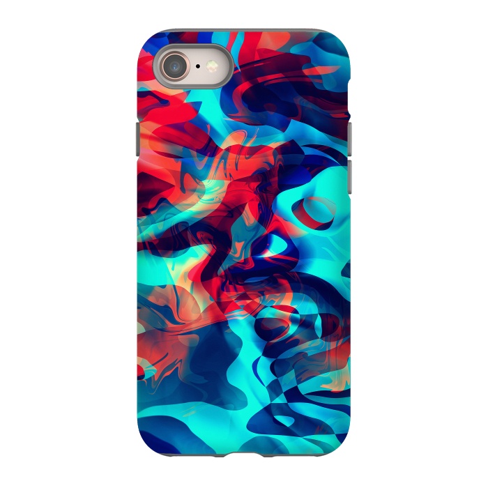 iPhone 8 StrongFit Vivid Abstraction I by Art Design Works