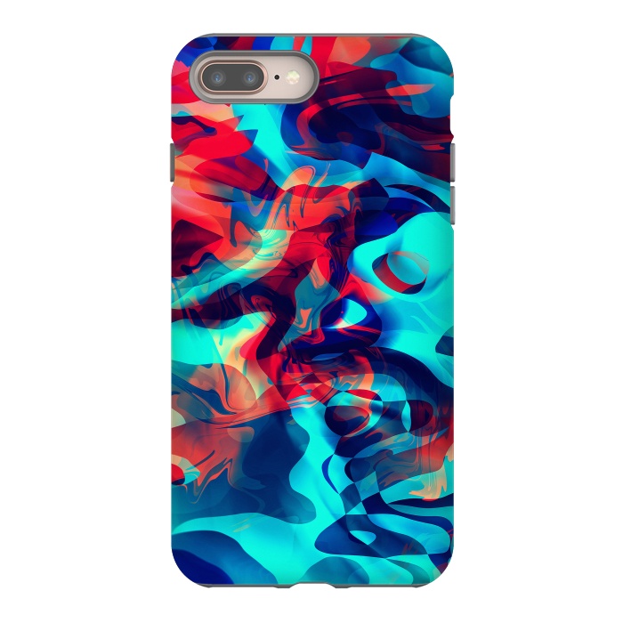 iPhone 8 plus StrongFit Vivid Abstraction I by Art Design Works