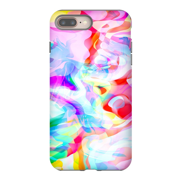 iPhone 8 plus StrongFit Vivid Abstraction II by Art Design Works