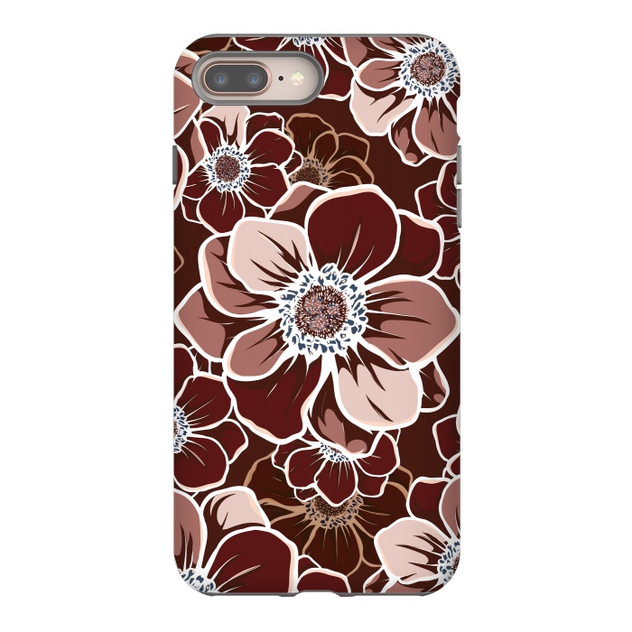 iPhone 8 plus StrongFit Eleven petals by Bledi