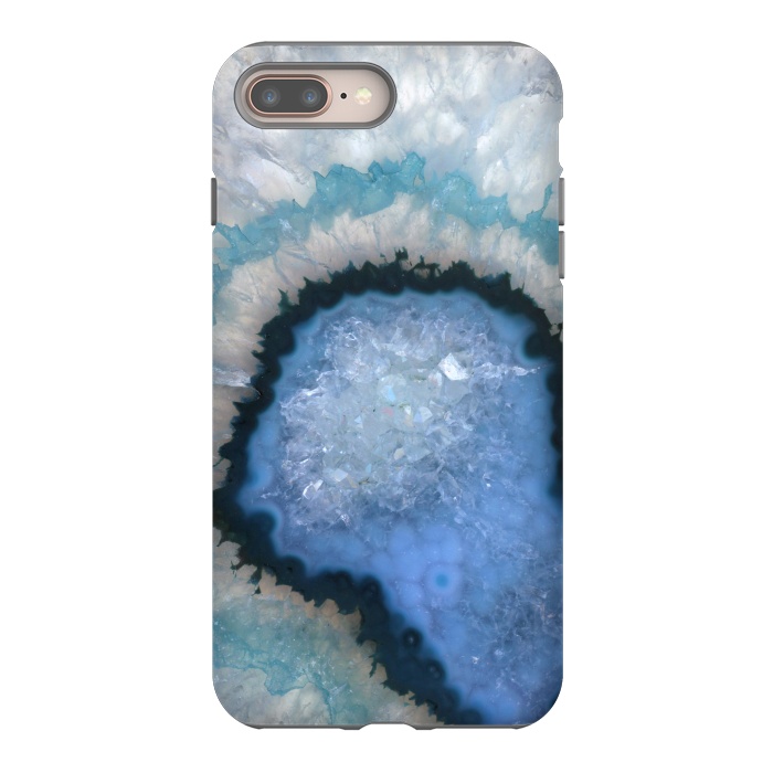 iPhone 8 plus StrongFit  Blue Agate by  Utart