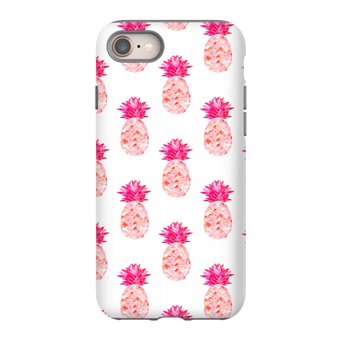 iPhone 8 StrongFit Hala Kahiki Pink Pattern  by Amaya Brydon