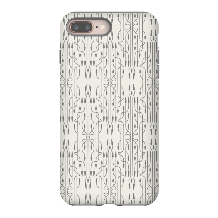 iPhone 8 plus StrongFit Arrows Vintage Pattern by Bledi