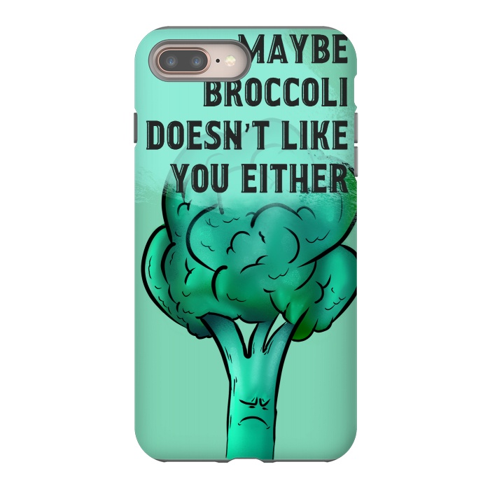 iPhone 8 plus StrongFit Broccoli by Carlos Maciel