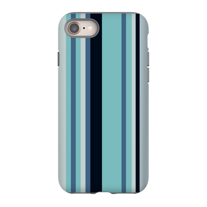 iPhone 8 StrongFit Vertical Stripe Pattern by Dhruv Narelia