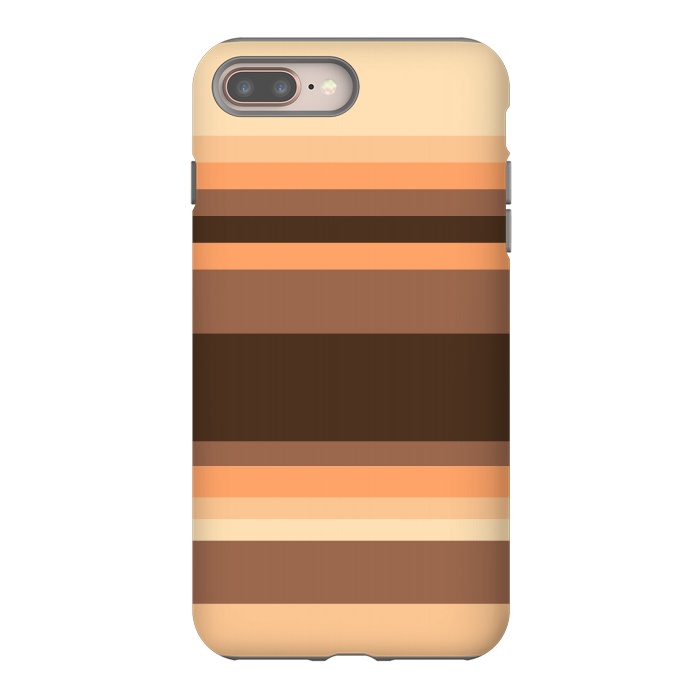 iPhone 8 plus StrongFit Stripes Pattern by Dhruv Narelia