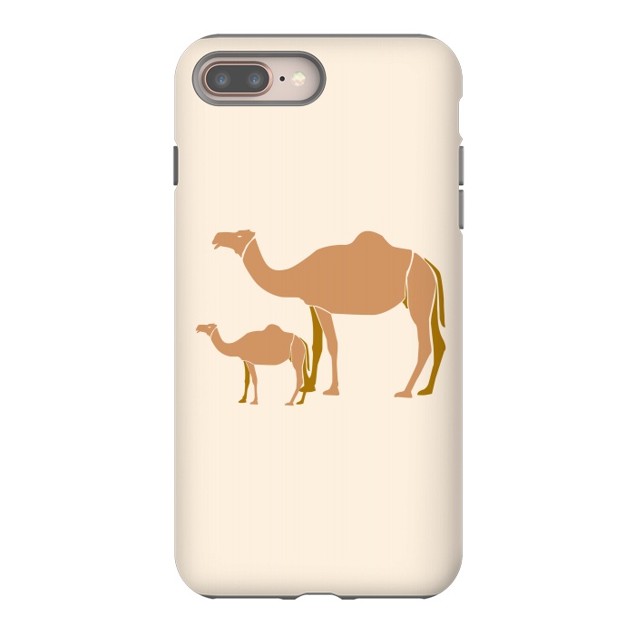 iPhone 8 plus StrongFit Camel Mother by Creativeaxle