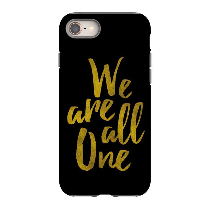 iPhone 8 StrongFit We Are All One by Majoih