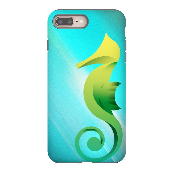 iPhone 8 plus StrongFit Sea Horse by Carlos Maciel