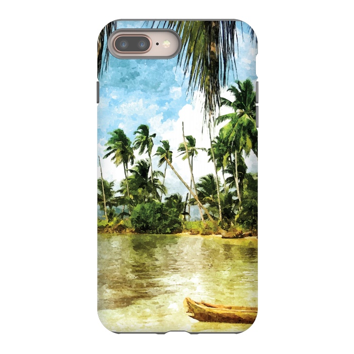 iPhone 8 plus StrongFit Beach for Love by Creativeaxle